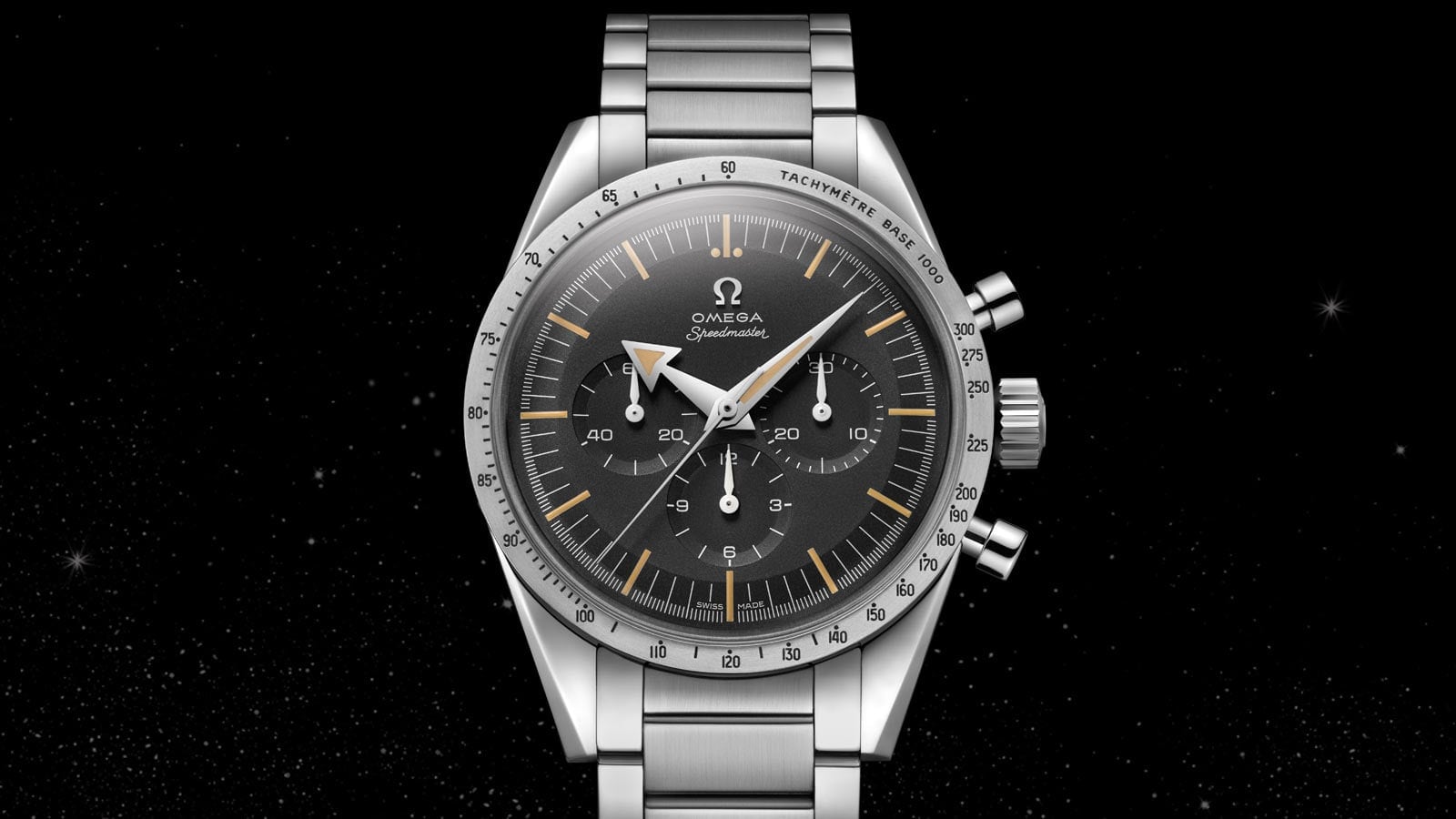 Omega Speedmaster Tripla Data Day Date Argentè 2003 Come Nuovo Con Corredo