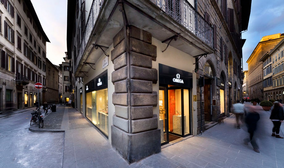 OMEGA Boutique Via de’ Tornabuoni 25R 50122 Firenze
