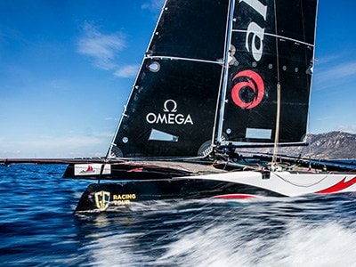 OMEGA GETS ON BOARD WITH ALINGHI