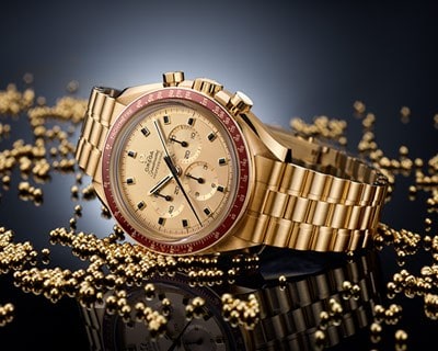 Stories - A Speedmaster in gold for Apollo 11