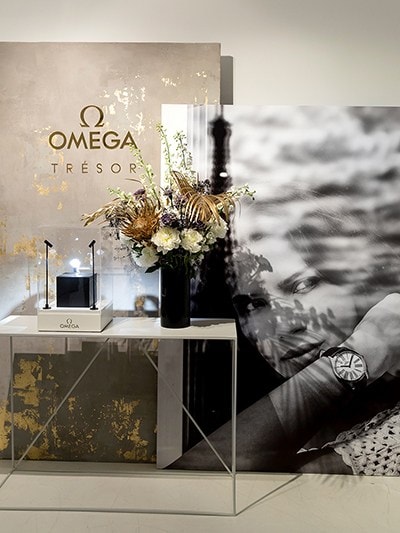 Omega Trésor watch at Ellia Art Gallery