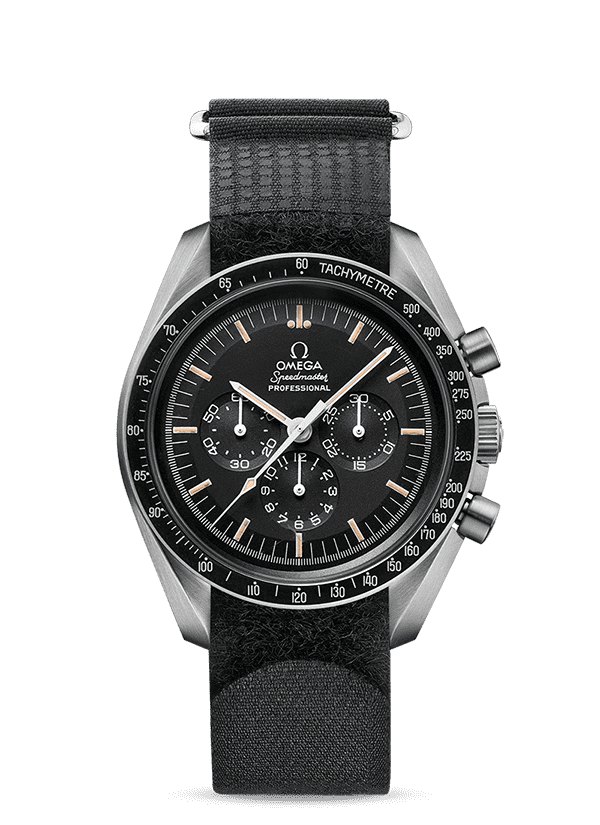 omega speedmaster legend series 3507 51 00 mens black baton silver sub dials dial steel strap 42 mm